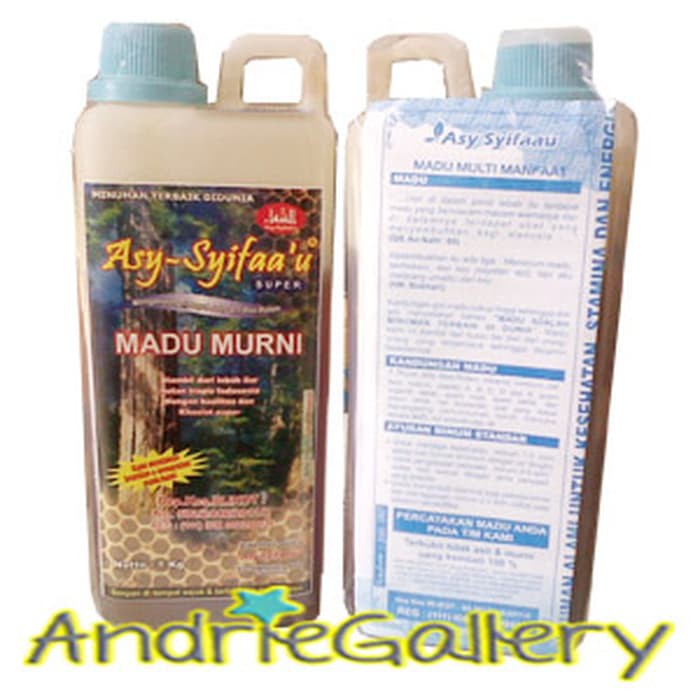 

Produk Ori Madu Murni Asy-Syifaa'u | Asy Syifau | Asy Syifaau 1000 gr | 1kg Premium