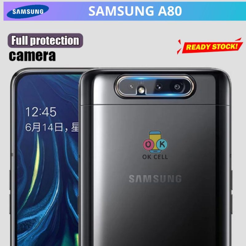 Tempered Glass TG Kamera Belakang Samsung A80 Pelindung Lensa Camera Screen Protector Premium