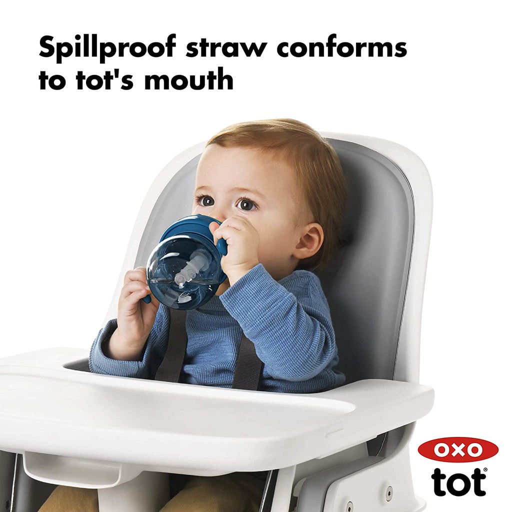 OXO TOT GROW STRAW CUP WITH HANDLES 150ML