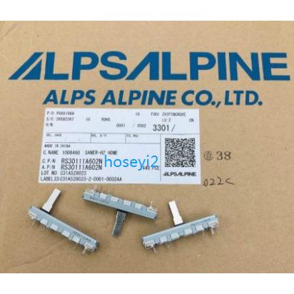 5pcs 3 pin Potensiometer Geser B10K 45mm Alps Jepang B10K Penyesuaian volume piano elektronik