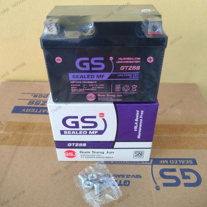 ~~~~~] Aki Motor Yamaha X-ride Xride 115 125 GTZ5S GS J Accu Kering MF