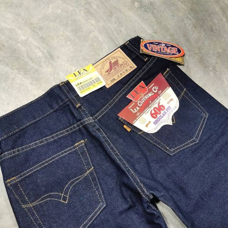 PROMO TERBARU !! CELANA LEA ORIGINAL PREMIUM JEANS PRIA STANDAR REGULER // CELANA PANJANG PRIA // CELANA JEANS STANDAR