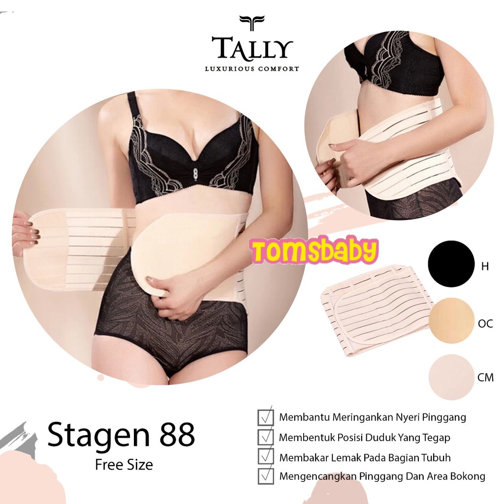 TALLY 1pcs Korset Pengecil Pelangsing Perut Tally ST 88 / Stagen