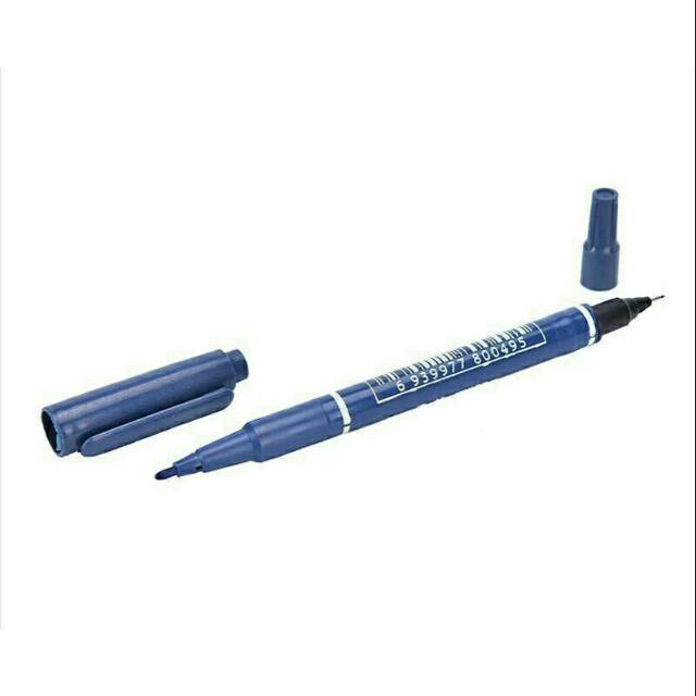 

Pulpen & Spidol 2in1 Ready Merah & Biru