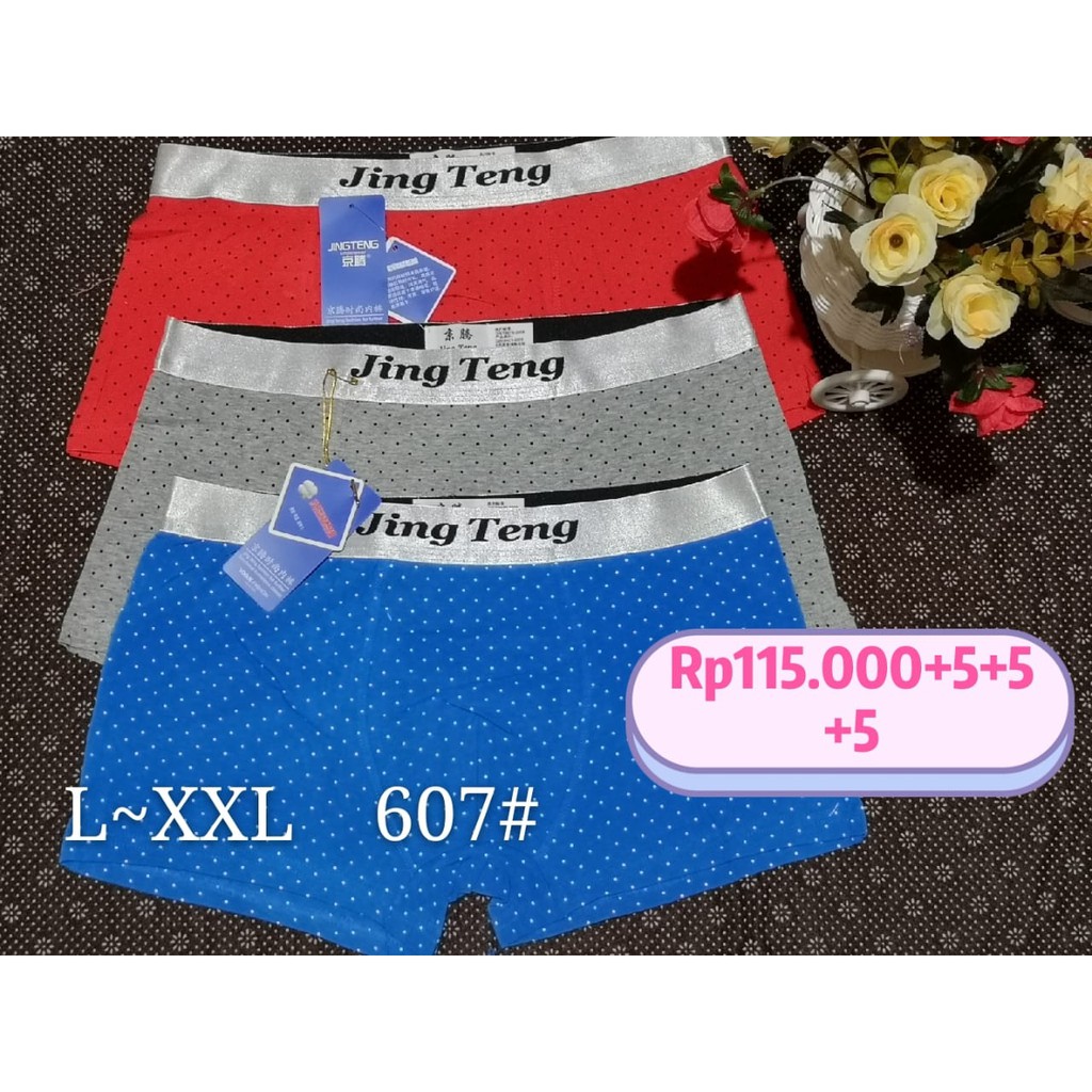 CD / Under Pants Boxer Cowok Import seri 607