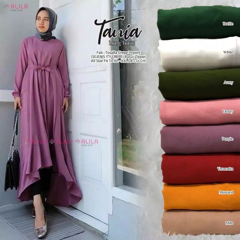 TANIA LONG TUNIK BY ALILA