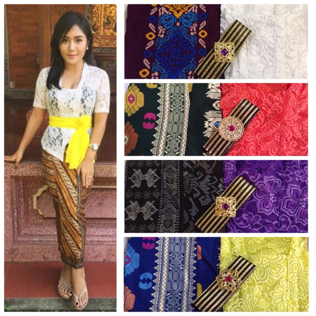 Set kebaya jadi kutubaru rok prada