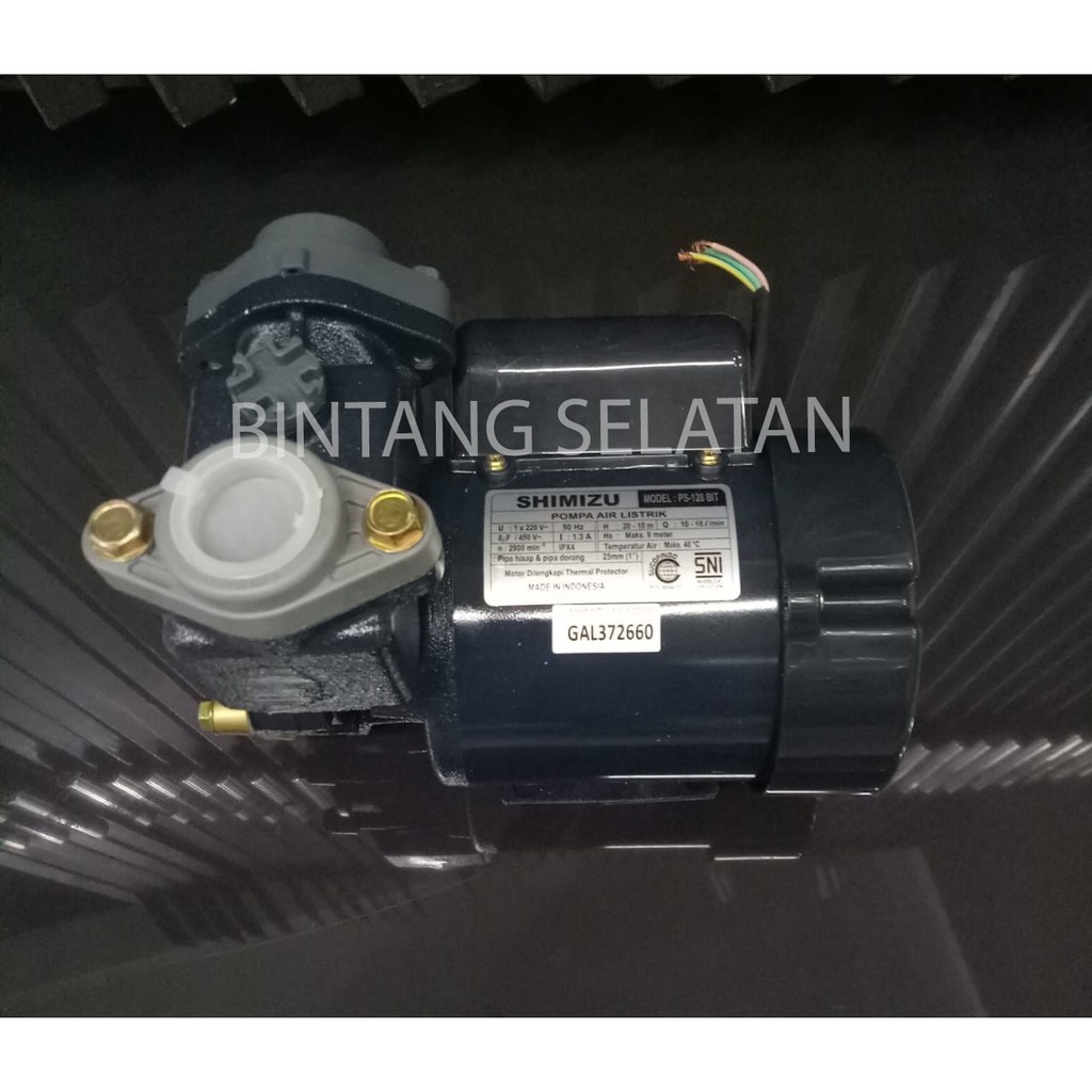 POMPA AIR LISTRIK SUMUR DANGKAL SHIMIZU PS 128 BIT