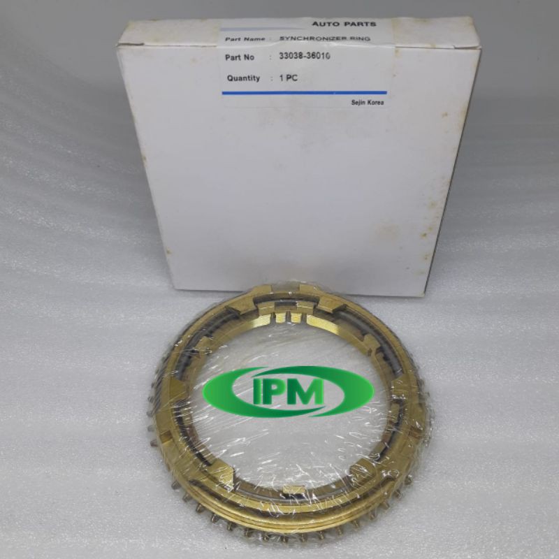 RING SYNCHRONIZER ASSY(3PC) DUTRO HT125 33038-36010 SEJIN KOREA ASLI