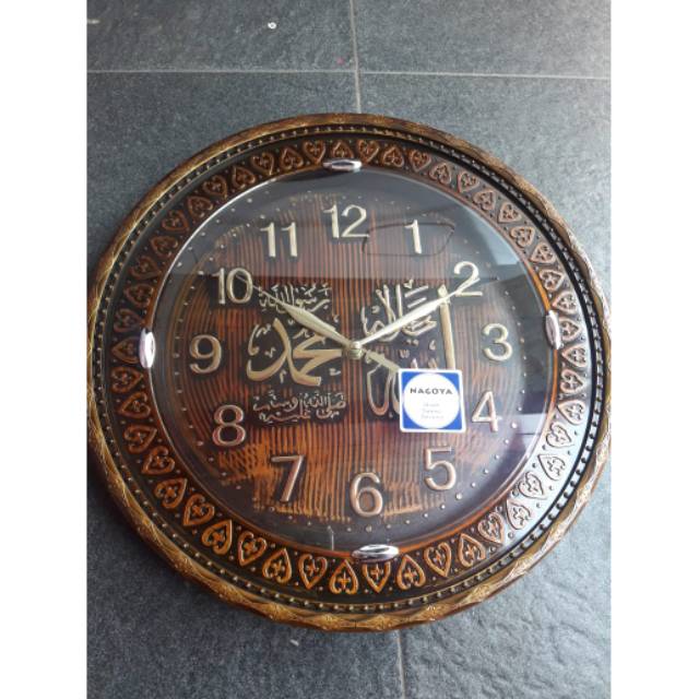Jam Dinding Kaligrafi Jumbo Klasik Nagoya 5515