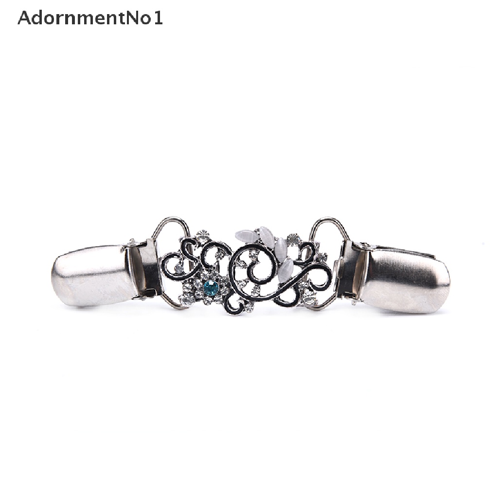 [AdornmentNo1] Women Cardigan Sweater Blouse Shawl Clips Brooch Shirt Collar Duck Clip Clasps  [new]