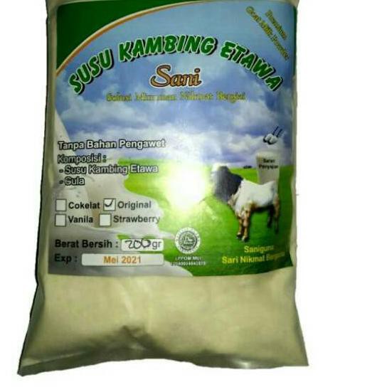 

HOT SALE!! (uuc-1272) Susu kambing etawa 200gram grade 1