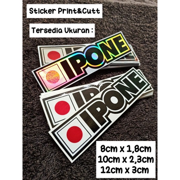 sticker printing IPONE