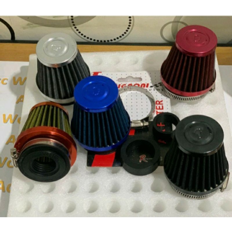 Filter Udara Motor CNC Model Jamur  Besar PE24/26/28 Universal