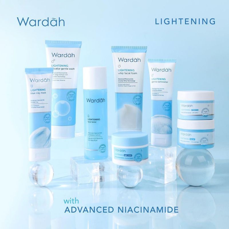 ❤️ WARDAH LIGHTENING ❤️ DAY NIGHT GENTLE WASH SERUM