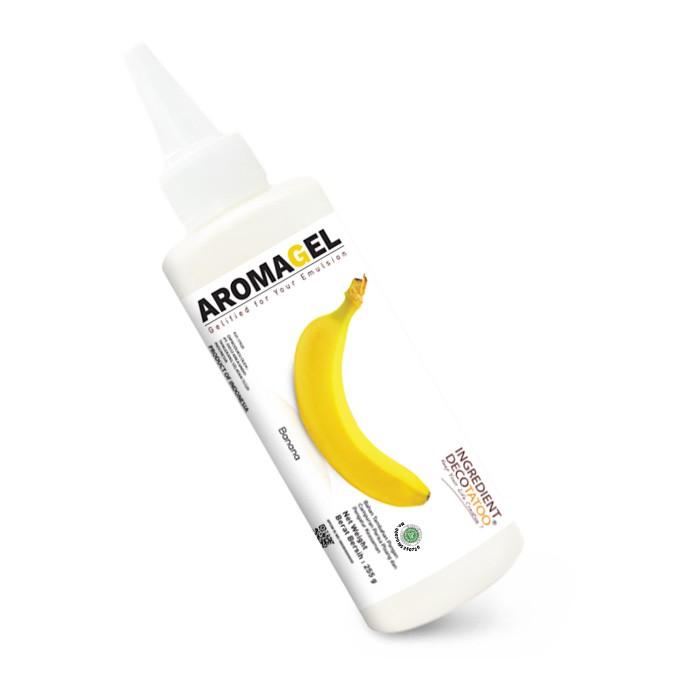 

DECOTATOO perisa makanan & minuman AROMAGEL BANANA 255 GR