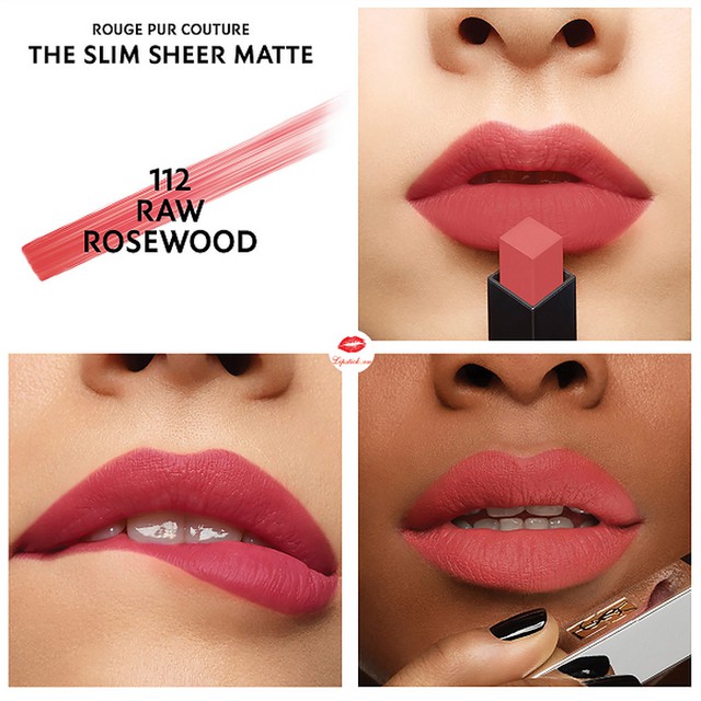 ysl slim sheer matte 112