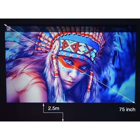 infocus mini proyektor HDMI SDCARD TV PROMO