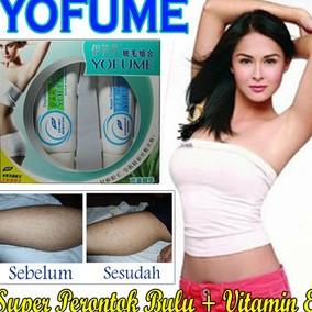 Cream Perontok Dan Penghilang Bulu Permanen Yofume