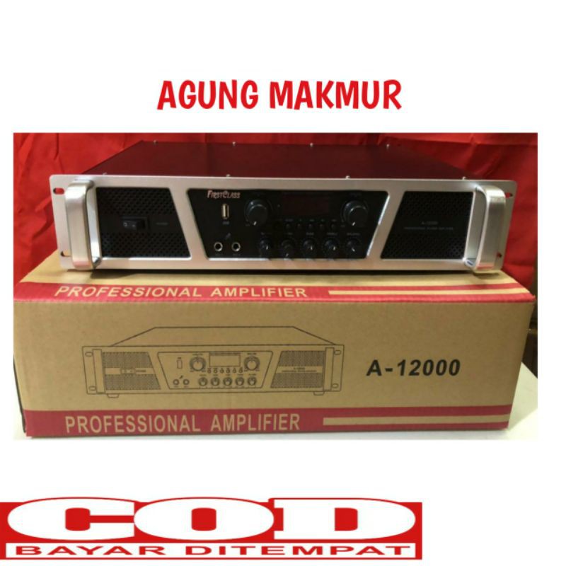 Power Amplifier Firstclass  A 12000