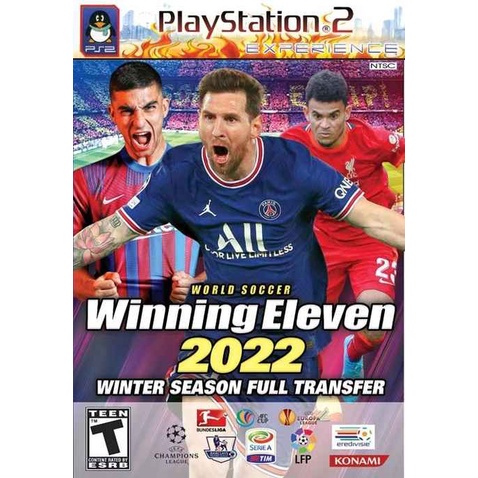 KASET CD DVD GAME PS2: WINNING ELEVEN 2022 WINTER SEASON FULL TRANSFER