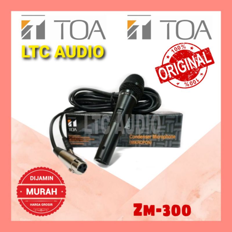 MIC CONDENSER TOA ZM-300 AS / TOA ZM 300 AS / TOA 300 AS