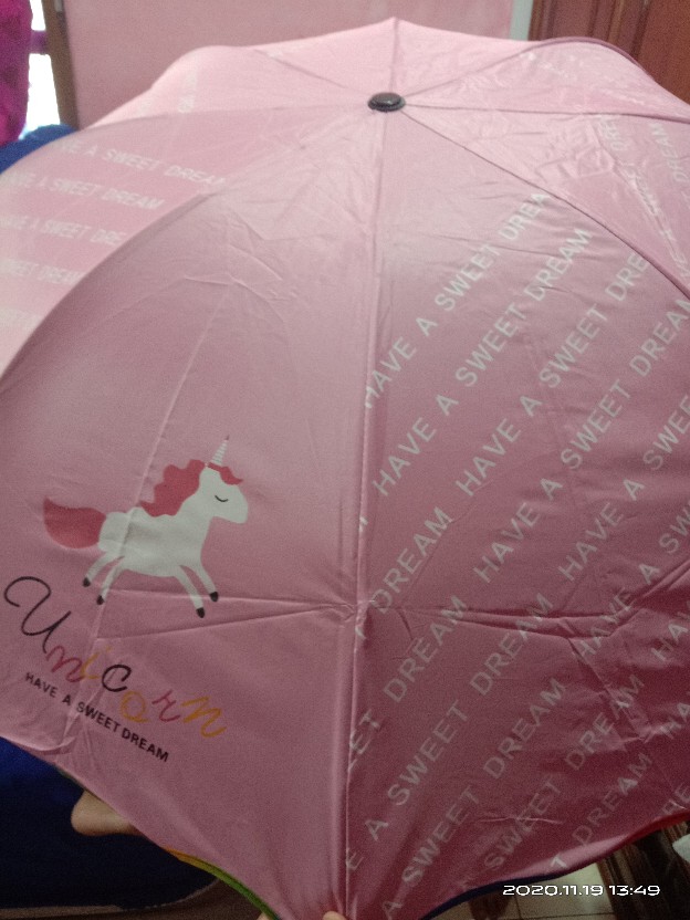 Payung Lpt 4 Fancy Motif Unicorn Have A Sweet Dream Anti Uv