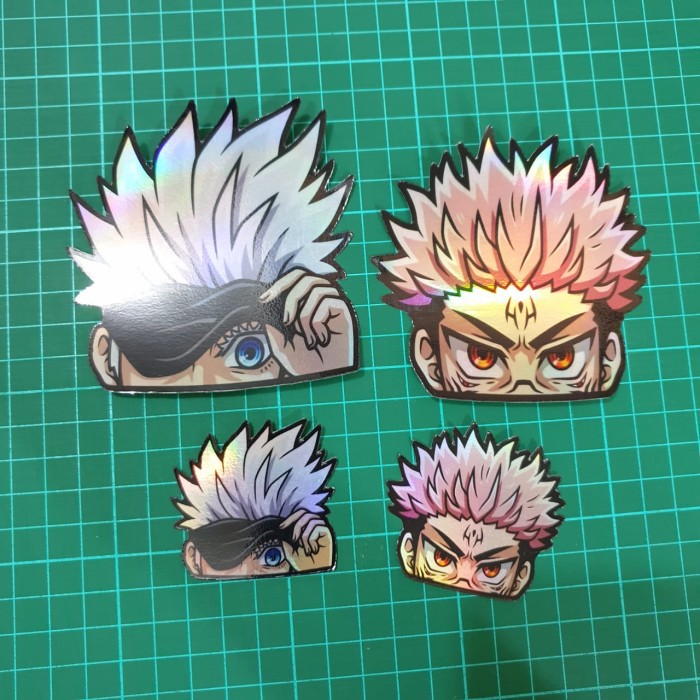 

Sticker Hologram Anime - Jujutsu Kaisen - Set 4pcs