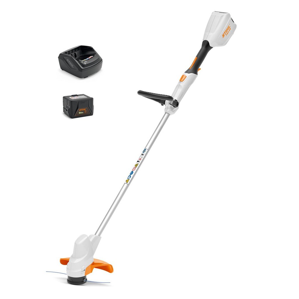STIHL Cordless FSA 56 Brushcutter Potong Rumput Baterai TermasukCharger Dan Baterai