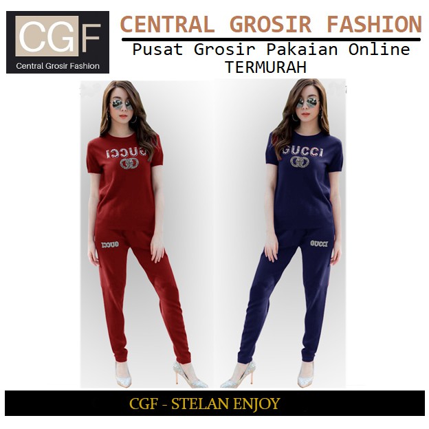 Setelan Enjoy 2 - Central Grosir Fashion (CGF) - Ukuran XL-3XL - Matt Baby Terri