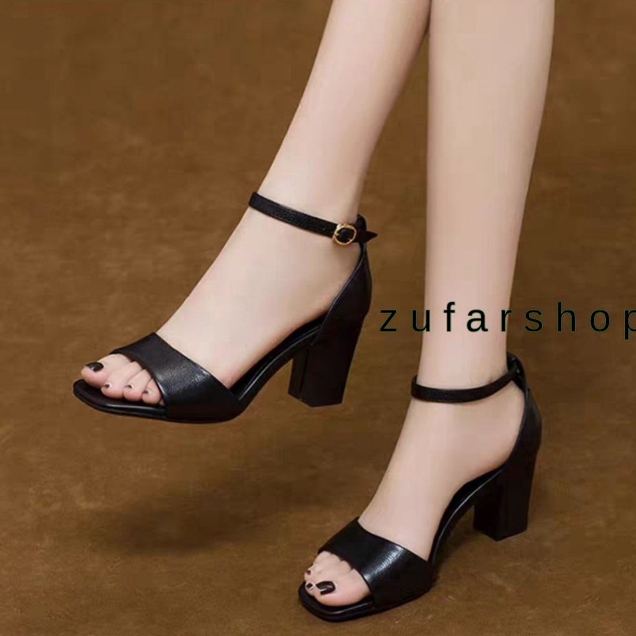 ZUFAR  -  KARENINA Chunky Heels/ Hak 5 cm/Sepatu kerja/Sepatu Wanita Formal/Chunky Heels Wanita