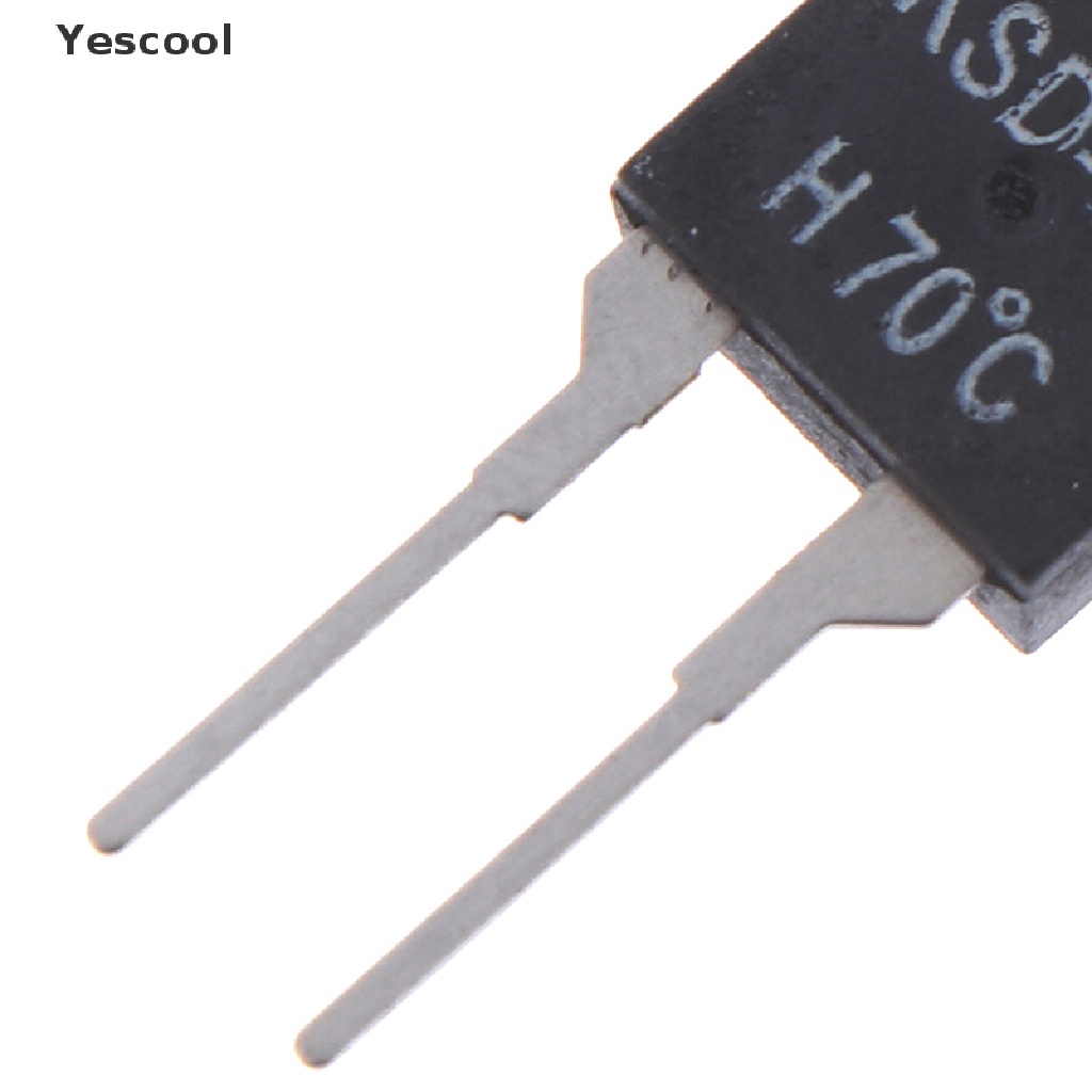 Yescool KSD-01F 2Pcs Saklar Sensor Termostat Suhu 70 Derajat