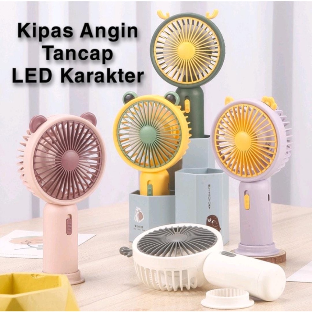 BELLA - KIPAS ANGIN GENGGAM | ELECTRIC HAND FAN PORTABLE RUSA AWET , LUCU