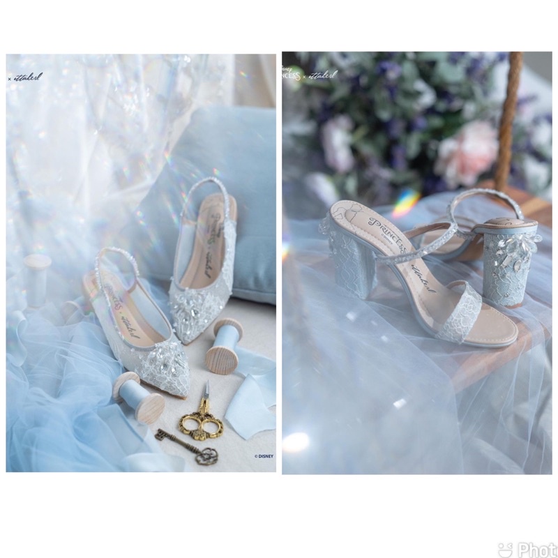 READY STOK  size 38 ITTAHERL CINDERELLA / ITTAHERL CINDERELLA DISNEY / ITTAHERL CINDERELLA / ITTAHER