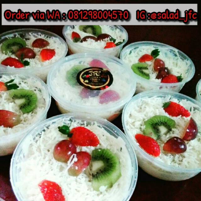 

Salad Buah "Cinta"... DIJAMIN NAGIH!!.. 100% anti asem dan eneg.