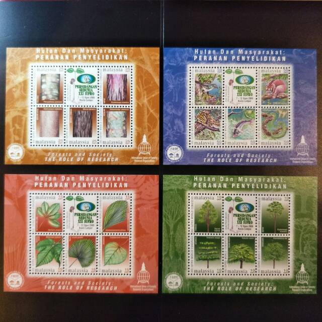 

1 SetPerangko Hutan & Masyarakat - 2000 - Prangko Malaysia