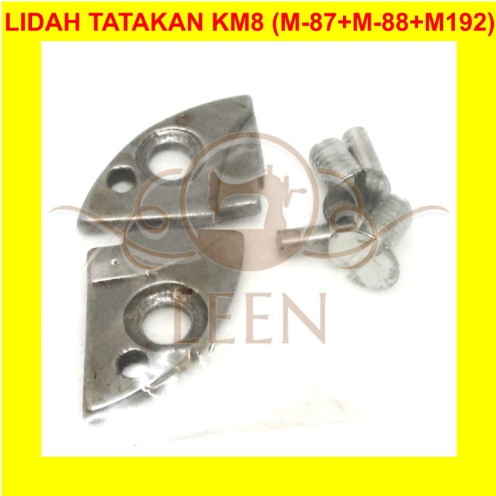 Lidah Tatakan KM 6 8 10 12 Mesin Potong Plat Penahan M87 M88 M192 LEEN