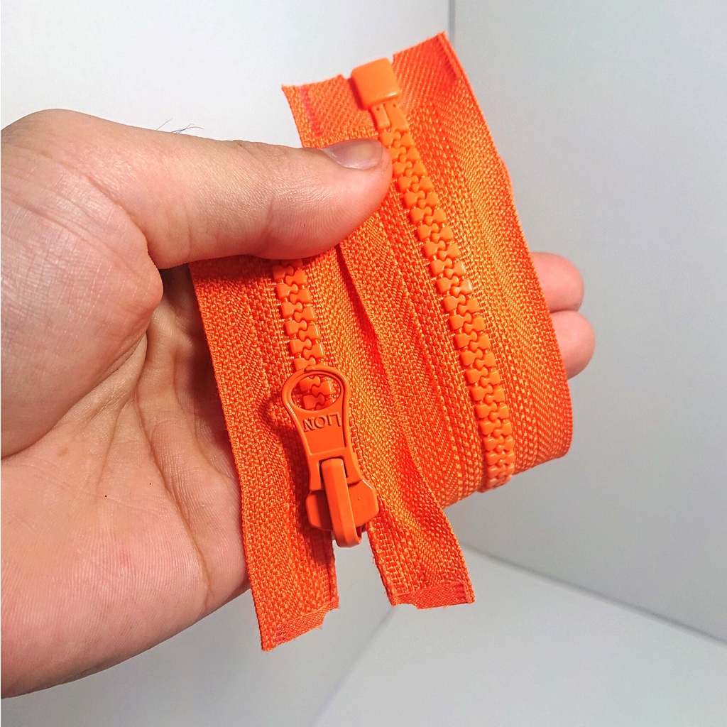 SLETING JAKET / RESLETING JAKET BOLAK BALIK / RESLETING PANJANG 50 CM