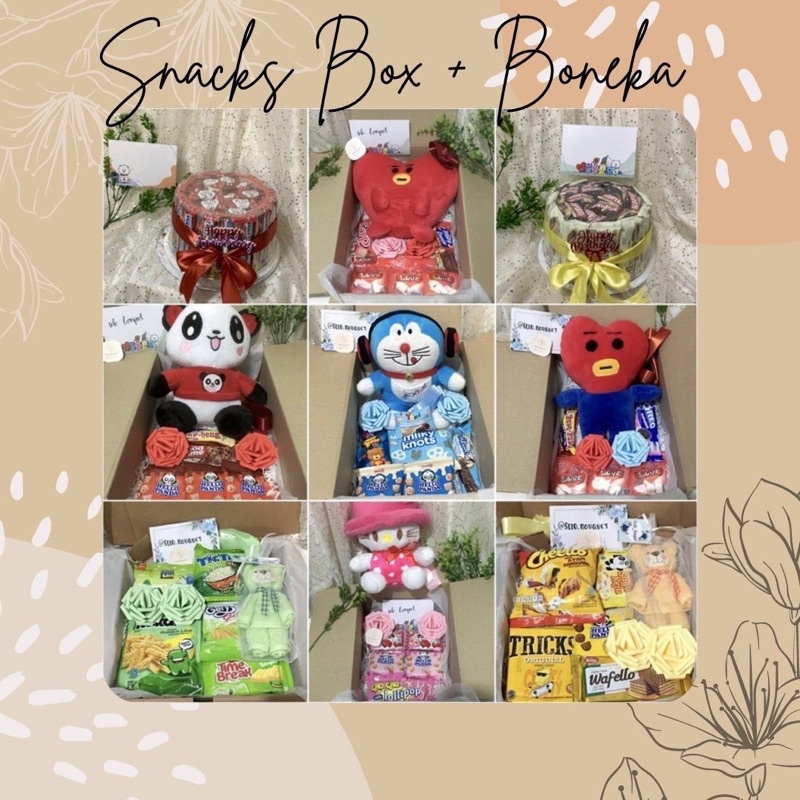 

[READY] Snack Box + Doll