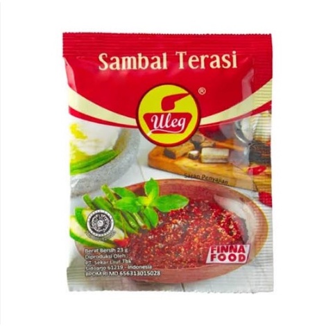 SAMBAL TERASI ULEG SACHET 20 G / 1 PCS
