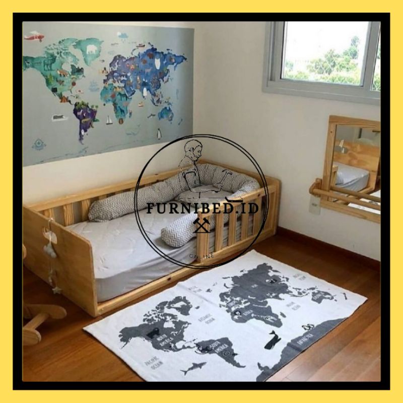 DIPAN ANAK MINIMALIS,DIPAN KAYU JATI,DIPAN MURAH, RANJANG ANAK ,KASUR ANAK