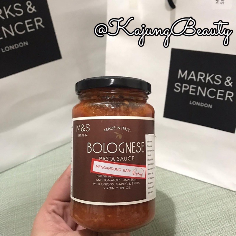 

M&S Marks & Spencer bolognese sauce 340gr