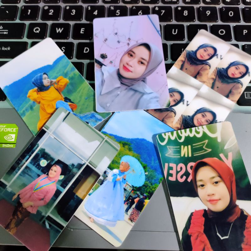 [COD] CETAK PHOTOCARD 2 SISI SUPER GLOSSY SUDAH DILAMINATING