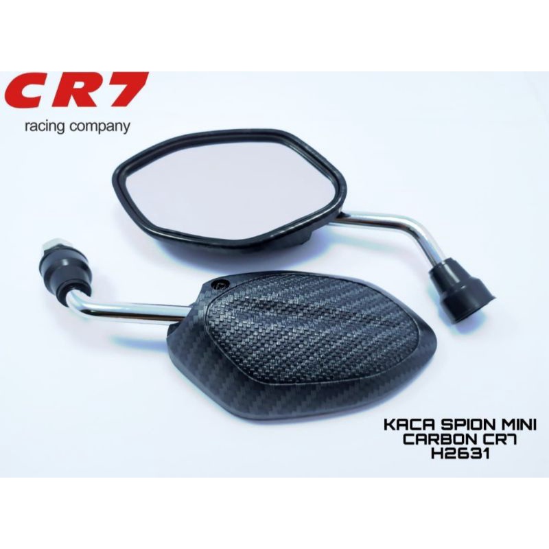 Spion tangkai chrome twotone mini Honda Beat-vario-soopy-pcx-Adv revo-supra dll