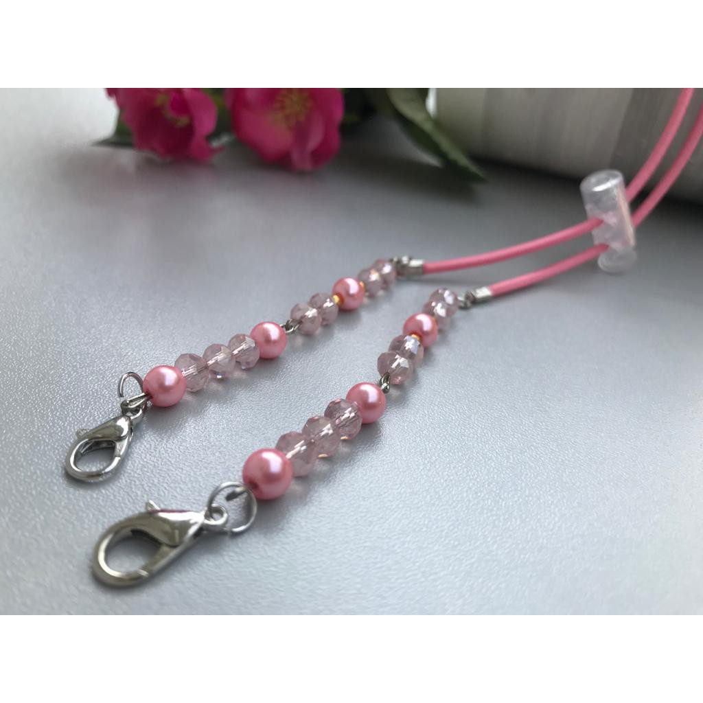 Kalung Masker - Kalung Masker Hijab 2in1 - Strap Masker 2in1 - Necklace