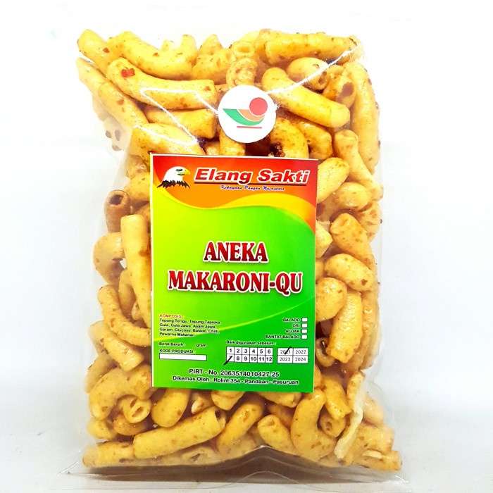 

ELANG SAKTI ANEKA MAKARONI-QU RUJAK MANIS 160gr | KRIPIK MAKRONI MURAH