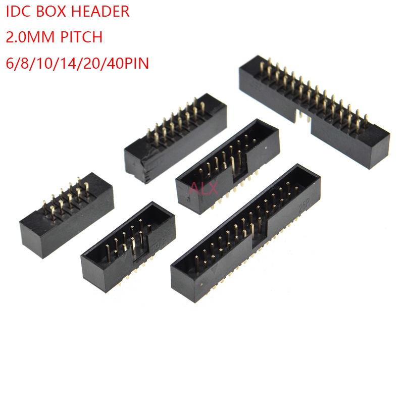 Socket IDC 2.54mm Connector soket 2x3 2x5 2x7 2x8 2x10 male amphenol