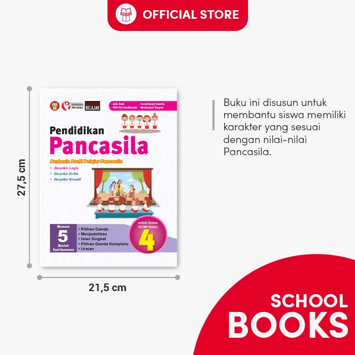 Yrama Widya - Pendidikan Pancasila SD/MI Kelas 4 (Kur. Merdeka)