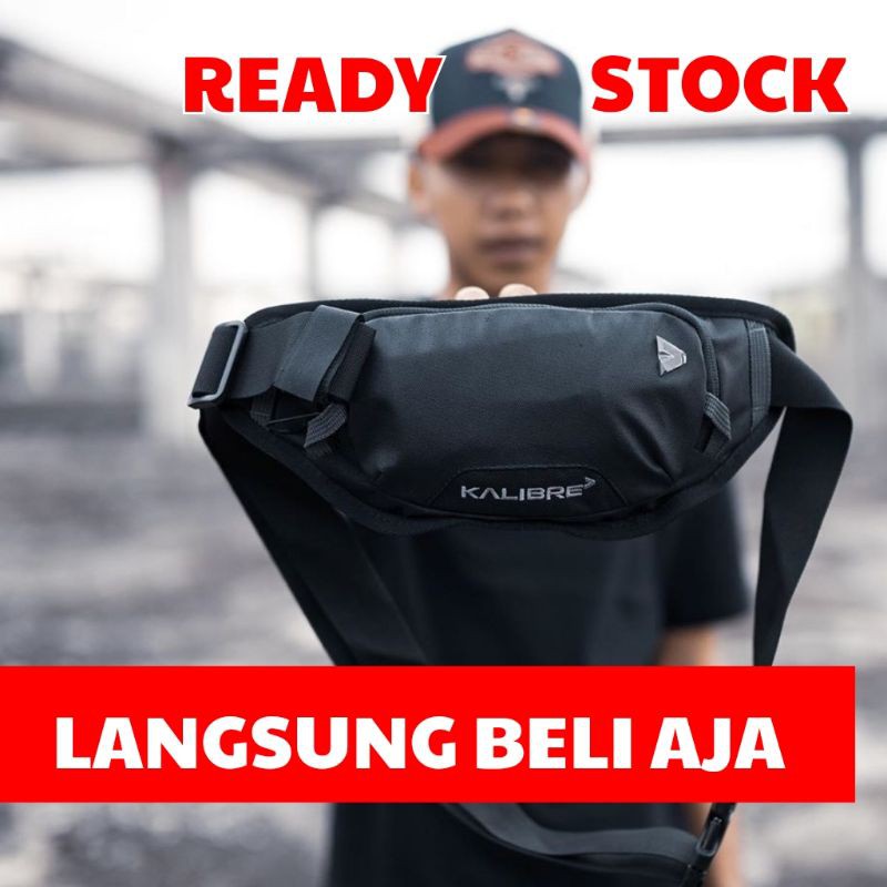 WAIST BAG KALIBRE  Original I Tas Selempang