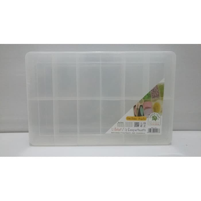 Kotak Perkakas Reiko Green Leaf 1417 Storage Box Spare Part 12 Sekat